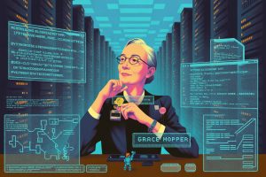 Collage de referentes históricos, conceptos y dispositivos que representan el mundo simbólico que se puede alcanzar con los prompts creativos.