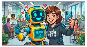 Humana e IA agéntica trabajando juntas