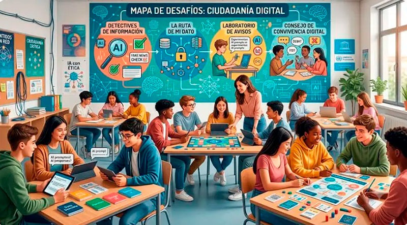 Alumnos en el aula