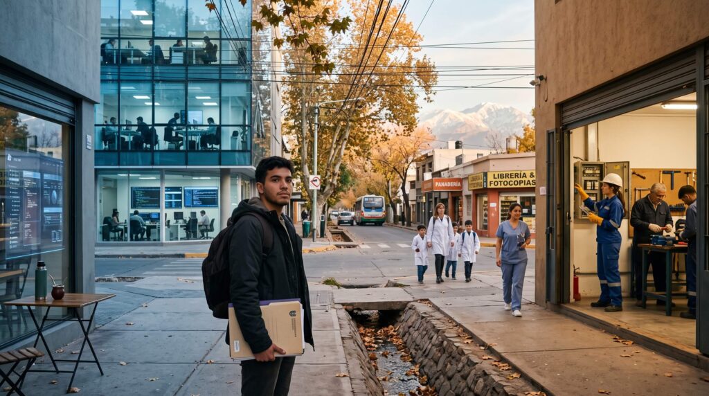 estudiante en la disyuntiva de eleccion de carreras